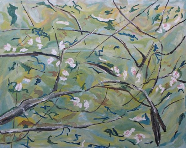  Fleurs de pommes, Apple Blossom-Francois Fournier