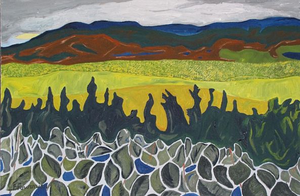Couleurs d'automne sur le Mont Mégantic, Fall Colours On Mount Megantic Qc -Francois Fournier