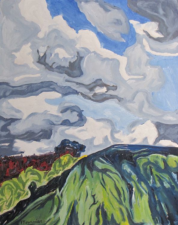 Au-dessus de la colline, Over The Hil-Francois Fournier