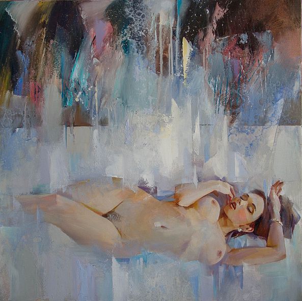 The blue fluids.-Vasyl Khodakivskyi