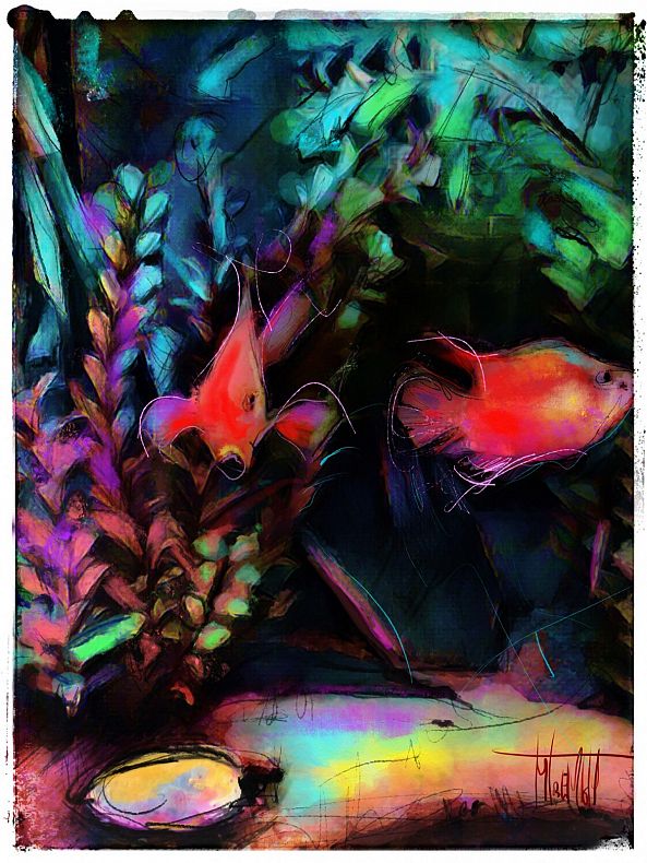 L'AQUARIUM-MiCheline Tremblay