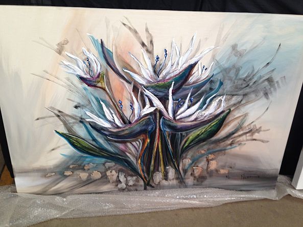 white strelitzia-Miq Miles