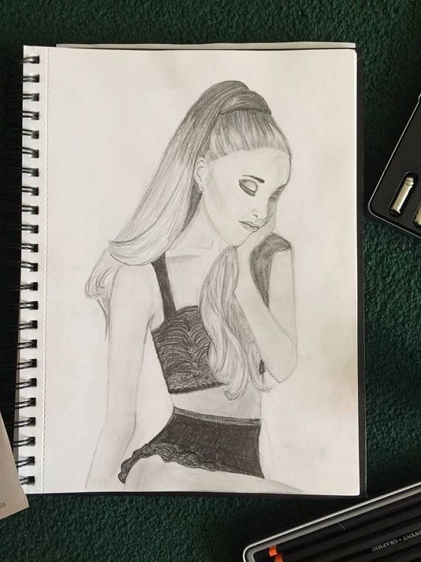 Arina Grande sketch by Mandy-Amanda Panda